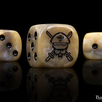 Military Sergeant, Desert, 16mm Dice