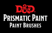 D&D Prismatic Paint: 3 Paint Brush Set