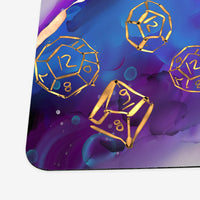 Splatter Spilled Dice Playmat