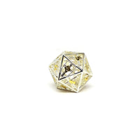 Hollow Dice of Divine Retribution - Silver D20