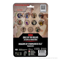 D&D: Idols of the Realms - Dragons of Stormwreck Isle - 2D Acrylic Miniatures