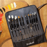 The Trekell Traveler - Organize and Protect Your Brushes in Style