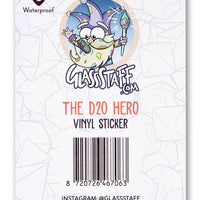 Sticker: D20 Hero Waterproof Die Cut