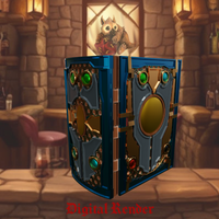 The Librarian's Enchanted Tome - Commander Case