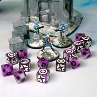 Skirmish, Good Karma - Purple, Dice Set