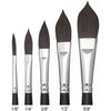 Trekell Onyx Synthetic Squirrel Short Handle Artist Brushes For Watercolor Painting