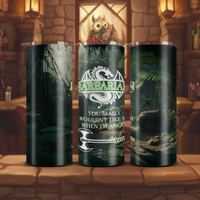 TTRPG Class 20oz Tumbler Set - Barbarian