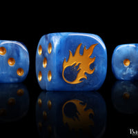 Twin Meteors 16mm Dice