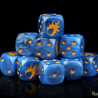 Twin Meteors 16mm Dice