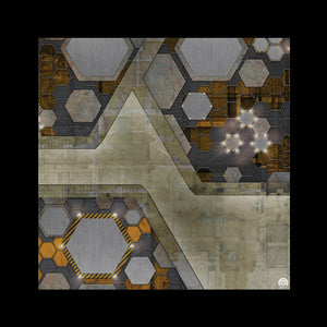 Mats by Mars: Quinfinity Citrine Tabletop Wargaming Play Mat