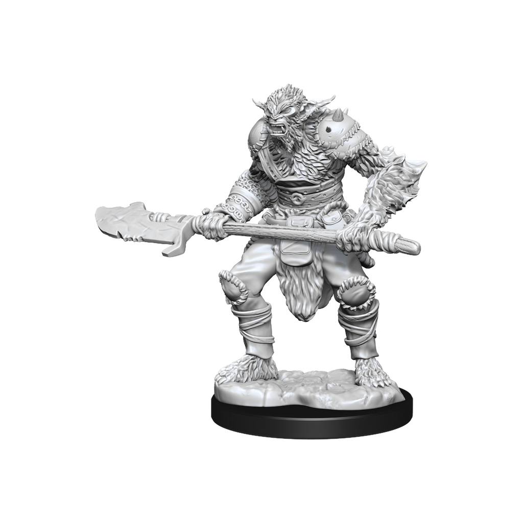 D&D: Nolzur's Marvelous Miniatures - Bugbear Barbarian Male & Bugbear Rogue Female