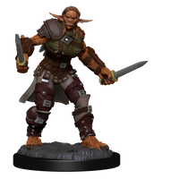 D&D: Nolzur's Marvelous Miniatures - Bugbear Barbarian Male & Bugbear Rogue Female