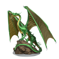 D&D: Nolzur's Marvelous Miniatures - Young Emerald Dragon