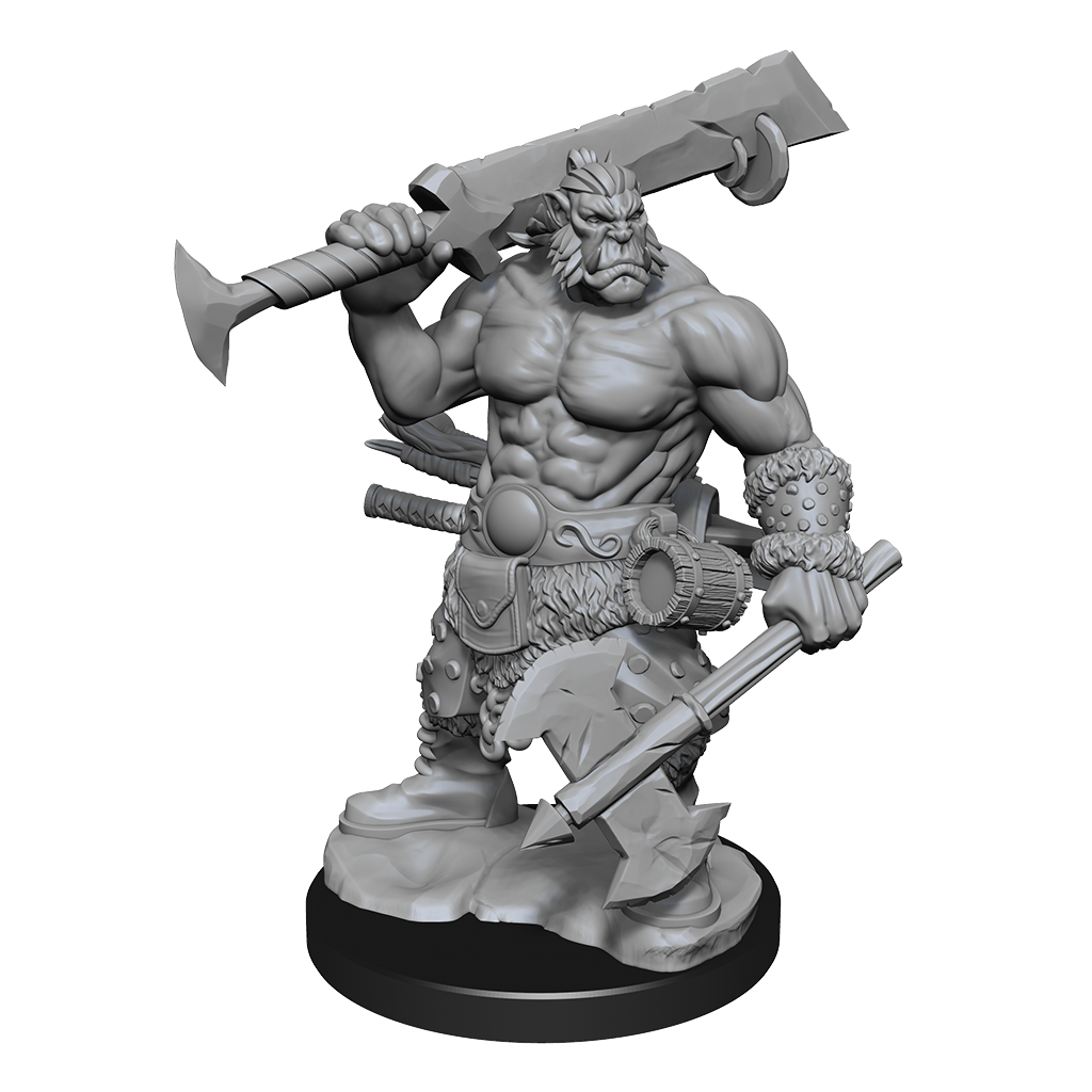 D&D: Frameworks - Orc Barbarian Male