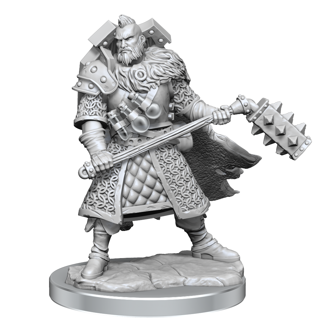 D&D: Frameworks - Human Fighter Male