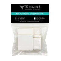 Trekell Mini Panel Packs - Gesso Primed for Miniature Paintings