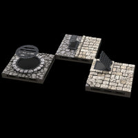 WarLock Tiles: Town & Village - Town Square