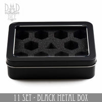 Metal Gift Box - 11 Dice Set