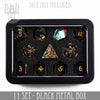 Metal Gift Box - 11 Dice Set