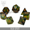 Acid Spray Dice Set