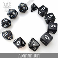 Adamantium 7 or 11 Dice Set