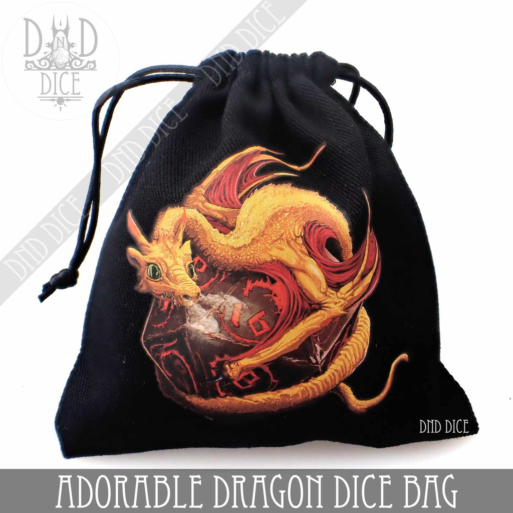 Adorable Dragon Dice Bag