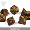 Applewood Wood Dice Set (Gift Box)