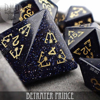 Betrayer Prince Goldstone Dice Set