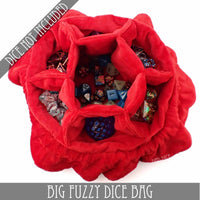 Big Fuzzy Dice Bag ( 6 Colors )