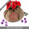 Big Fuzzy Dice Bag ( 6 Colors )