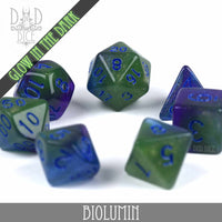 Biolumin Glow in the Dark Dice Set