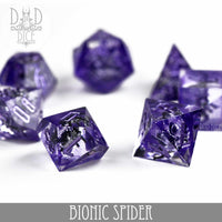 Bionic Spider Handmade Dice Set