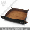 Italian Leather Dice Tray (Handmade)