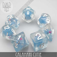 Calamari Cutie Dice Set