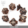 Celtic Knot Hollow Metal Dice Set (Gift Box)