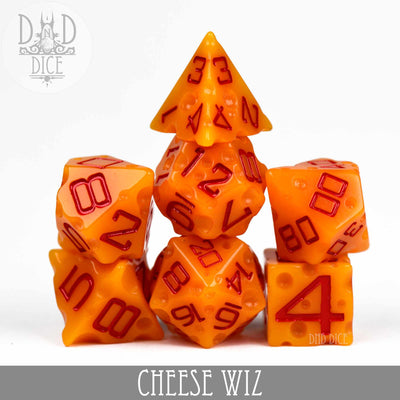 Cheese Wiz Dice Set