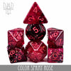 Color Spray Rose Dice Set