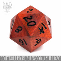 Controlled Burn Wood 50mm D20 (Gift Box)