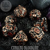 Cthulhu Bloodline Hollow Metal Dice Set (Gift Box)