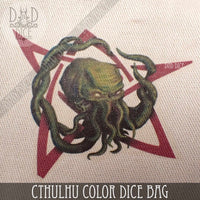 Call of Cthulhu COLOR Dice Bag