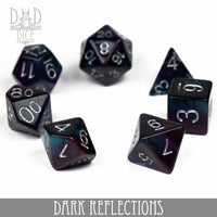 Dark Reflections Dice Set