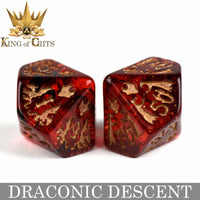 Draconic Descent 11 Dice Set