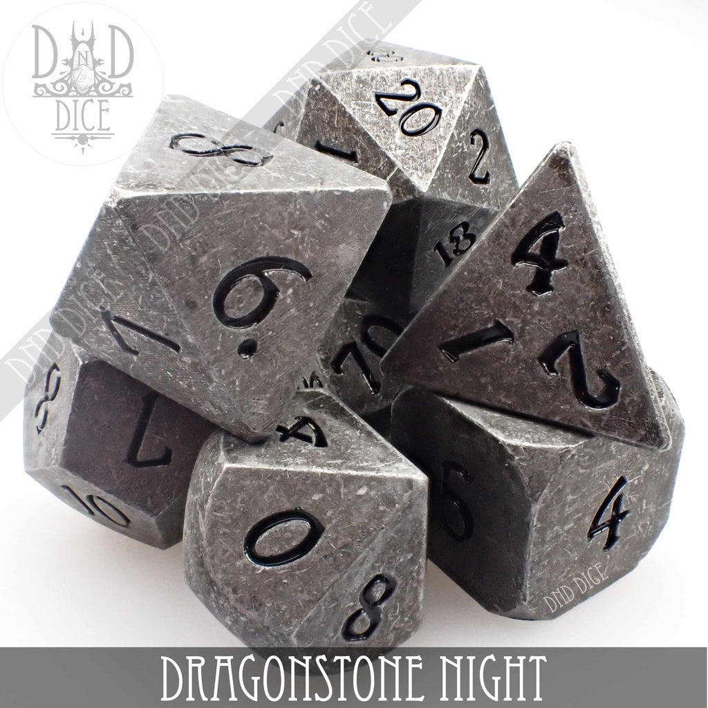 Dragonstone Night Dice Set