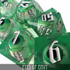 Eyes of Envy Liquid Core Dice Set