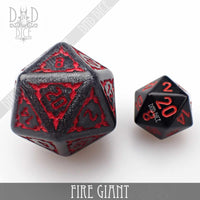 Fire Giant Dice Set (Oversize)