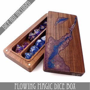 Flowing Magic Dice Box