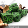 Forest Jungle Green Dice Set