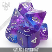 Galaxy Rainbow Dice Set