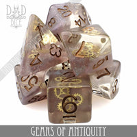 Gears of Antiquity Dice Set