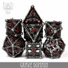 Grave Domain Hollow Metal Dice Set (Gift Box)